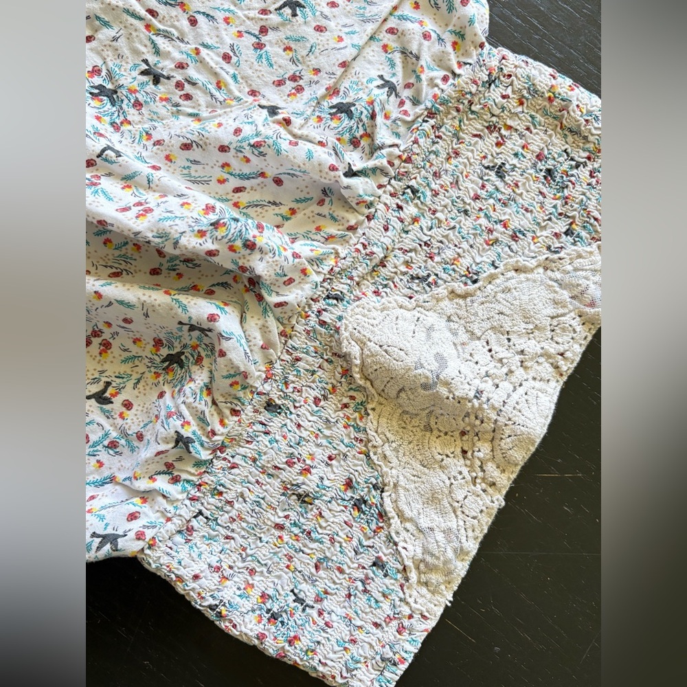Blackbird Tube Top Tunic/Babydoll Top